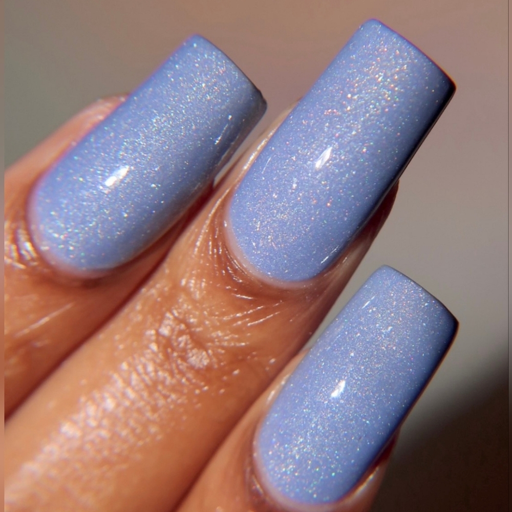 Ice Princess Lights Lacquer Periwinkle Blue